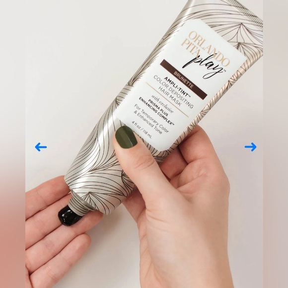👩🏻 Orlando PITA Play Ampli-tint Color Depositing Hair Mask BRUNETTE - Picture 4 of 11